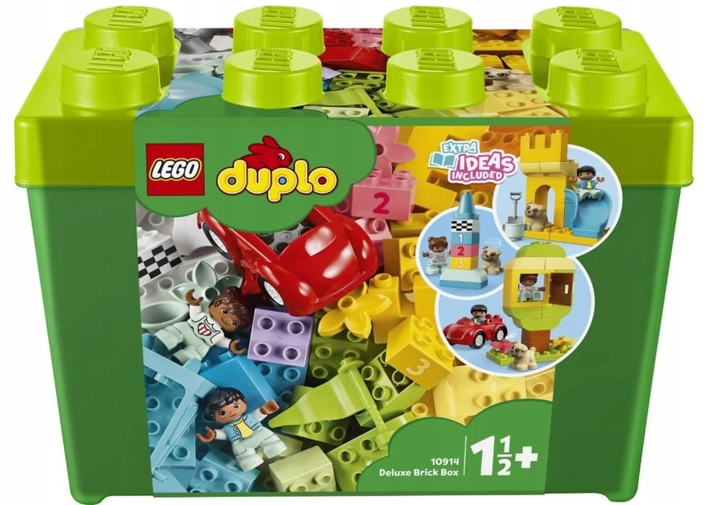 Velká Krabička S Kostkami Deluxe 10914 Lego Duplo