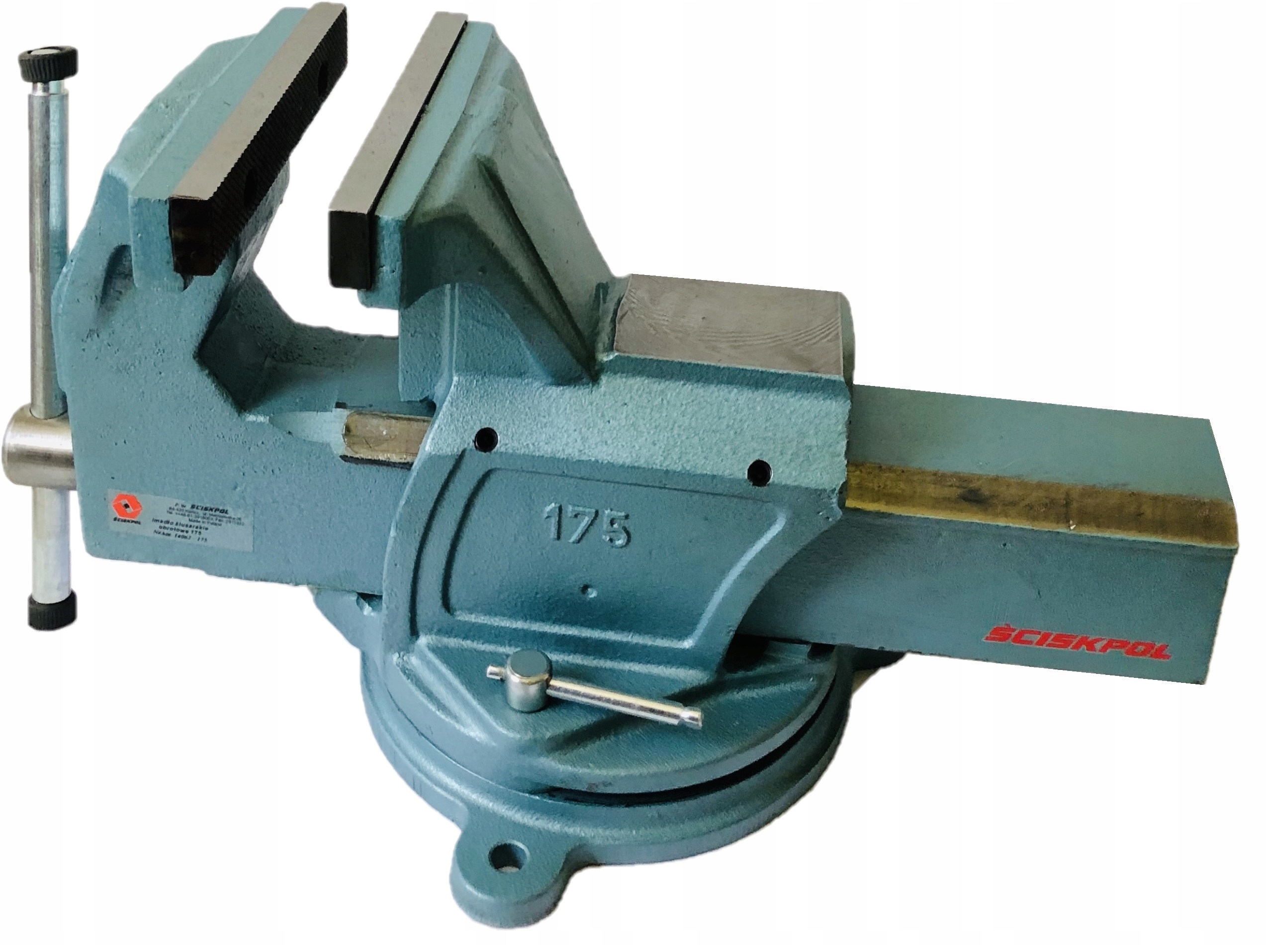 Лещата слюсарні обертові 175 мм Польський