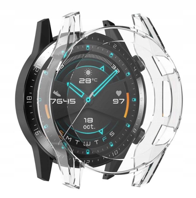 

Etui 2w1 Clear Przód Boki Huawei Watch Gt 2 46mm