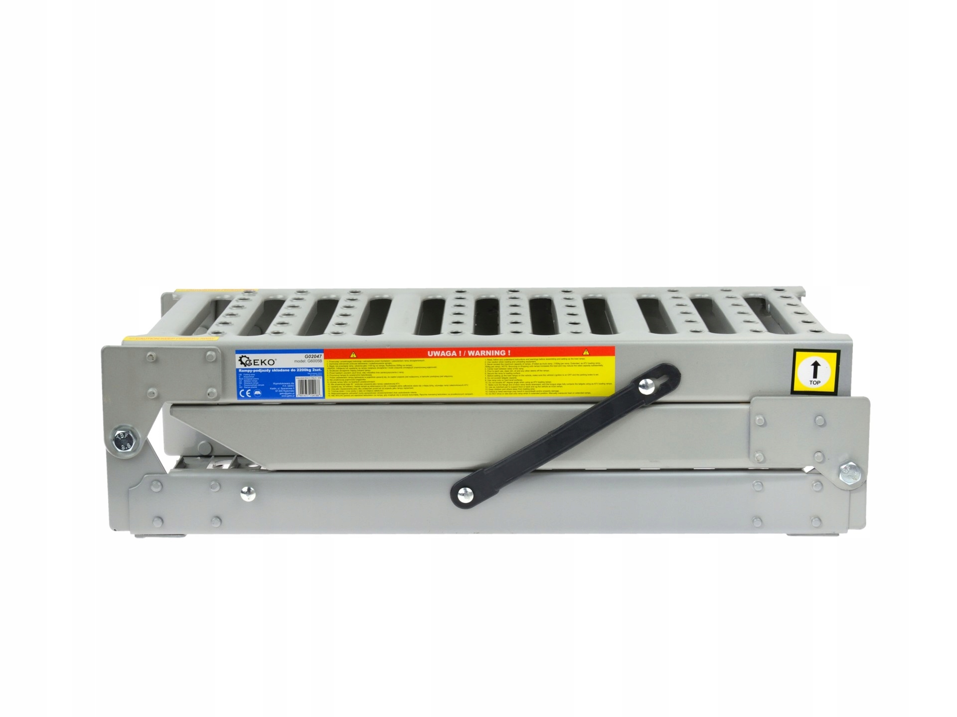NAJAZDY SAMOCHODOWE RAMPA NAJAZDOWA SKŁADANA PODNOŚNIK PODJAZD 2SZT 2200kg EAN (GTIN) 5901477154188