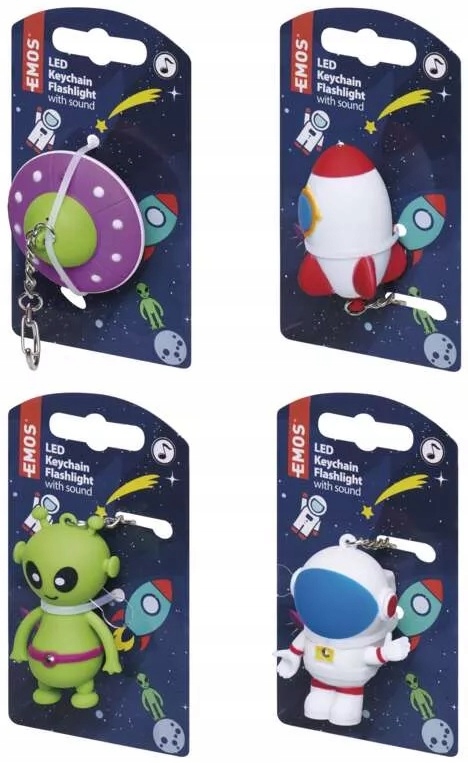 MAS24 BRELOK LED Z DŹWIĘKIEM EMOS P4712 KOSMOS EAN (GTIN) 8592920089620