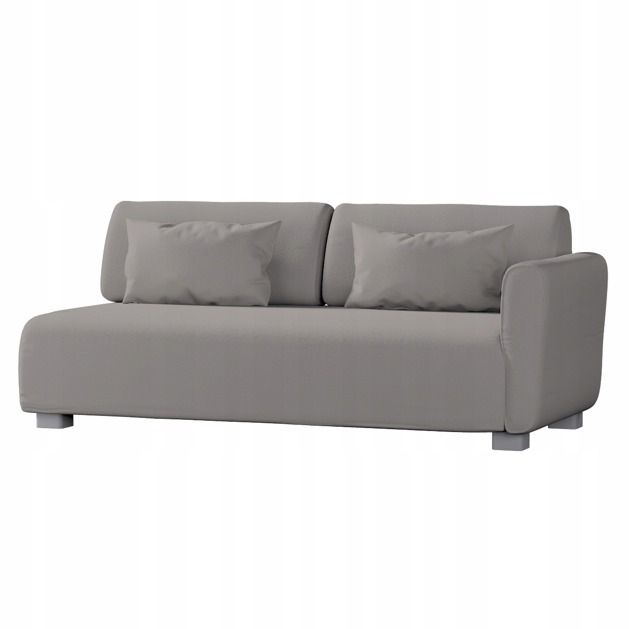 Potah na 2-místnou pohovku s jednou područkou Mysinge Ikea hnědý