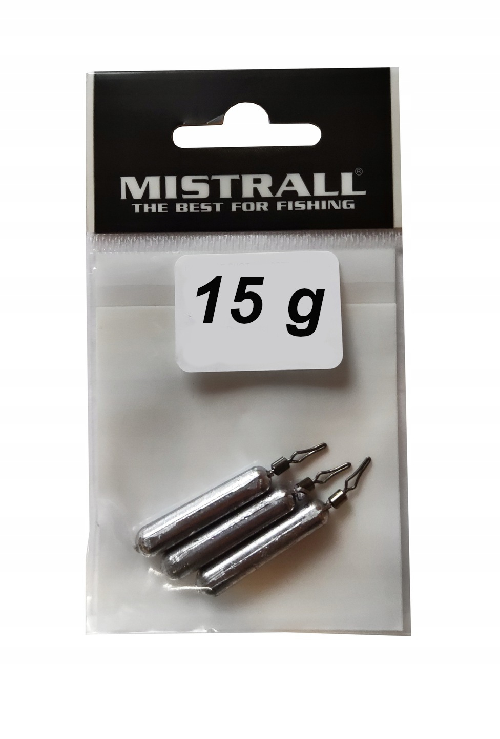 

Mistrall Ciężarek Pałeczka Drop Shot 15g 3szt.