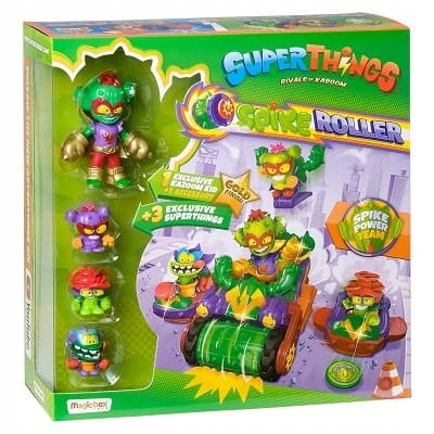 Super Zings Things seria 8 Spike Roller Pojazd