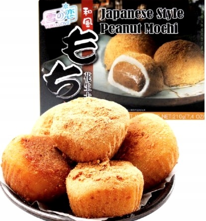 

Ciastka Ciasteczka Ryżowe Mochi z Orzechami 210g