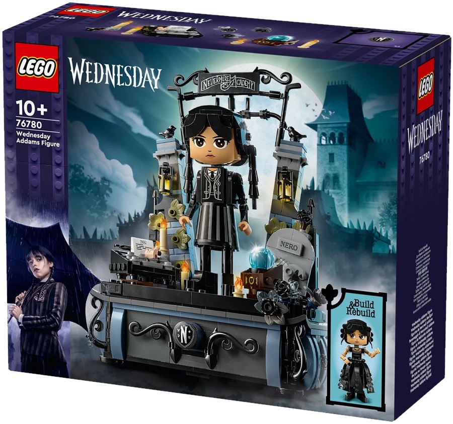 Lego Wednesday 702 Stavebnice Figurka Wednesday Addamsová 76780