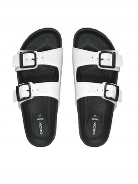 Geox Bílé dámské sandály Geox Brionia R