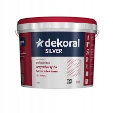 Dekoral Silver Profesjonalna antyrefleksyjna Biała mat 10 L