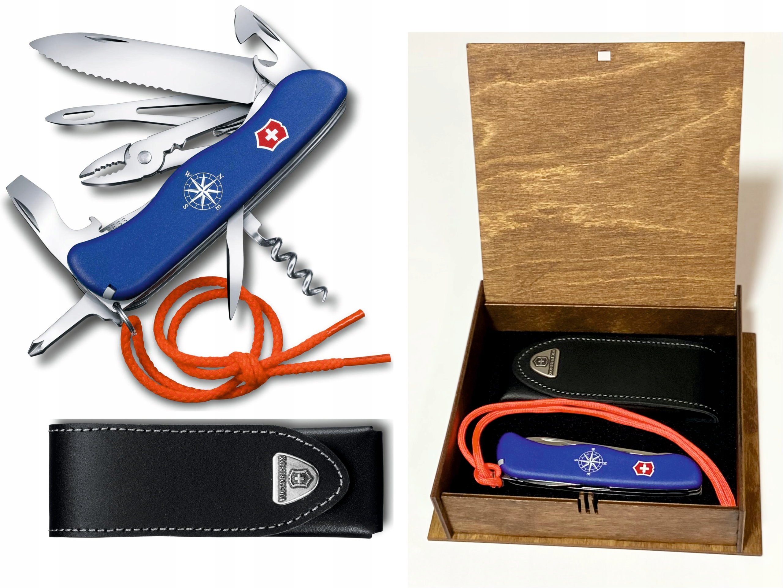 

Victorinox Skipper 0.8593.2W Grawer Drewno