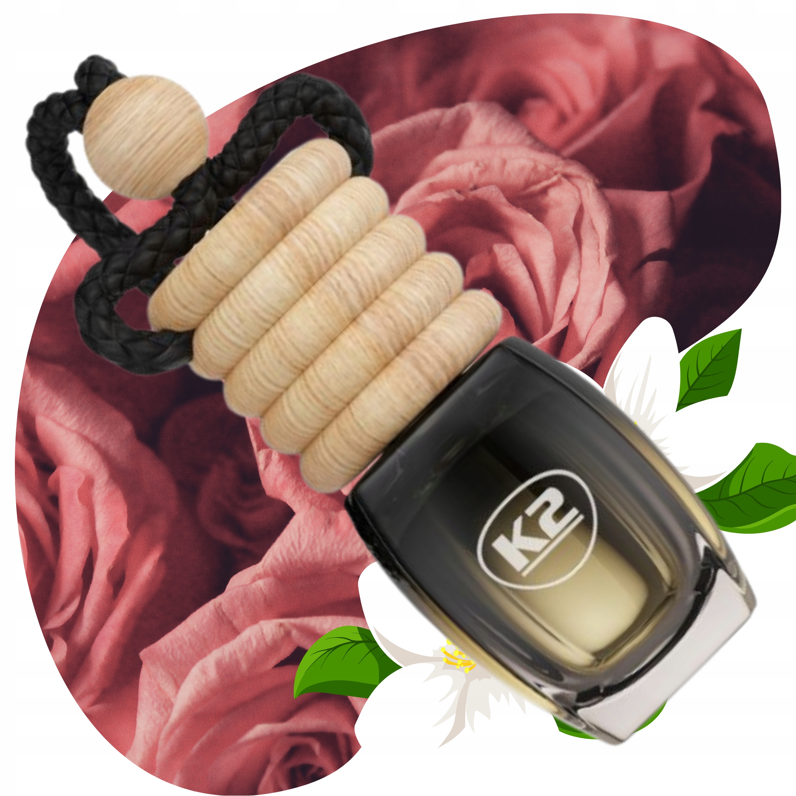 ZAWIESZKA ZAPACH ZAPACHOWA NA LUSTERKO AUTA K2 VENTO RAINBOW 8ML ZAPASZEK