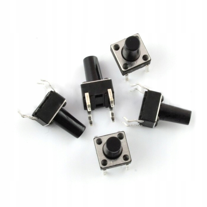 

Tact Switch 6x6mm 13mm Tht 5szt