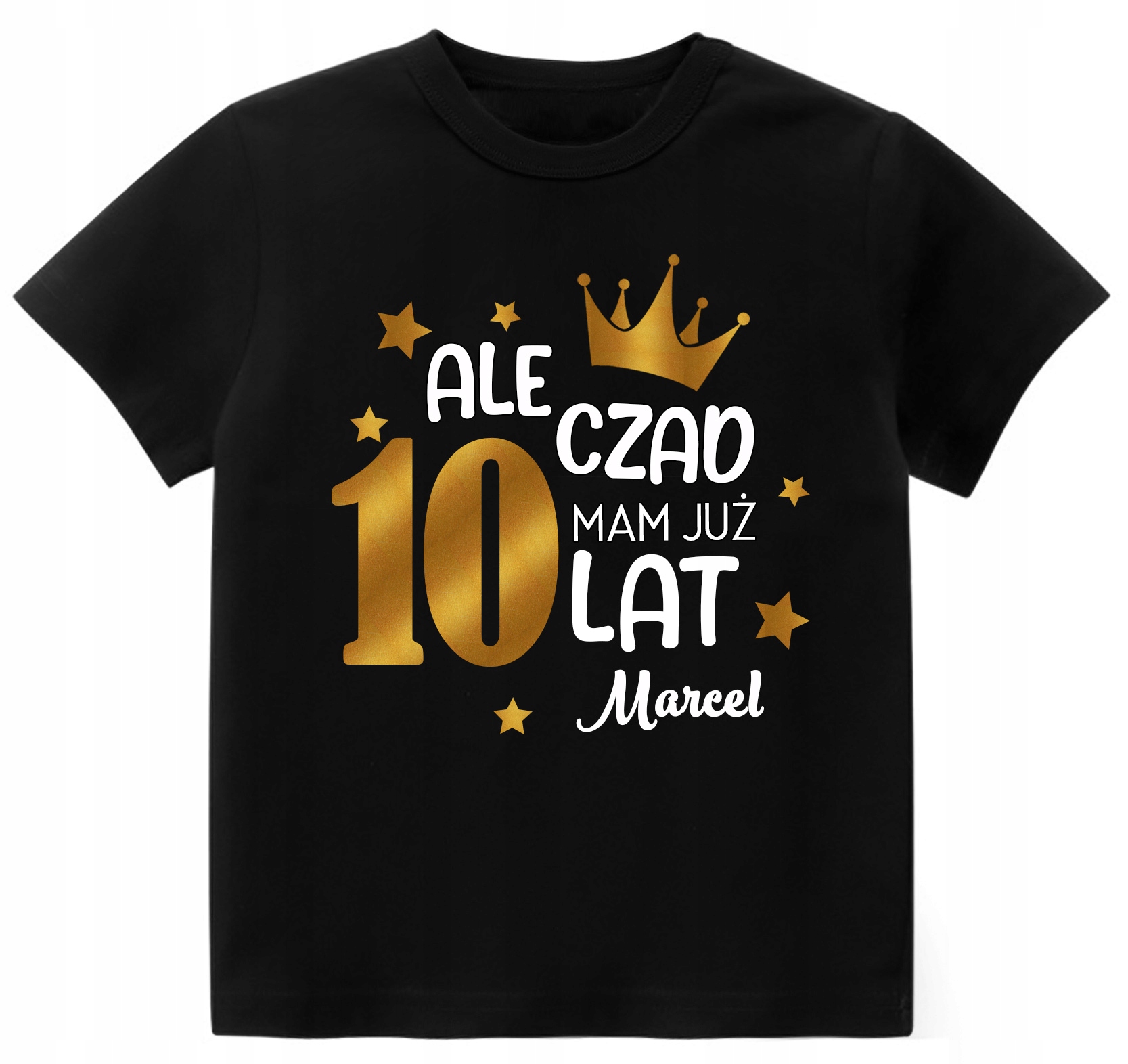

Koszulka Urodziny Ale Czad Mam 10 Lat Imię r. 146