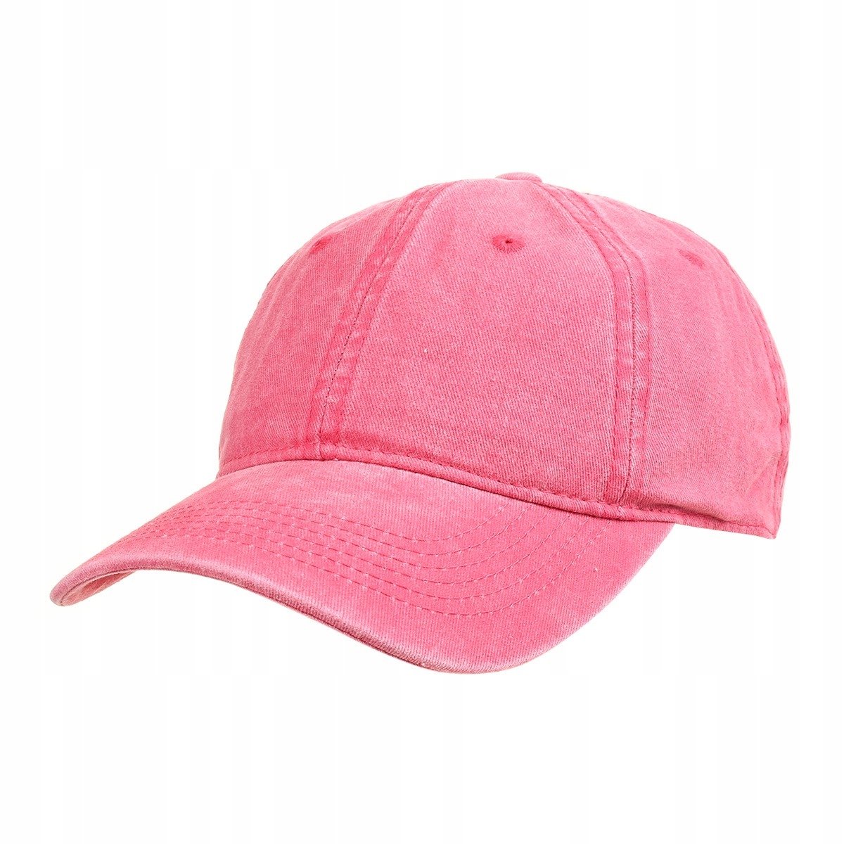 

Czapka z daszkiem vintage unisex gladka regulowana