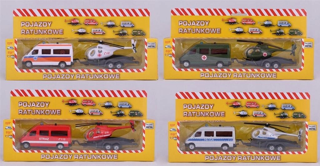 Pojazdy Ratunkowe zestaw