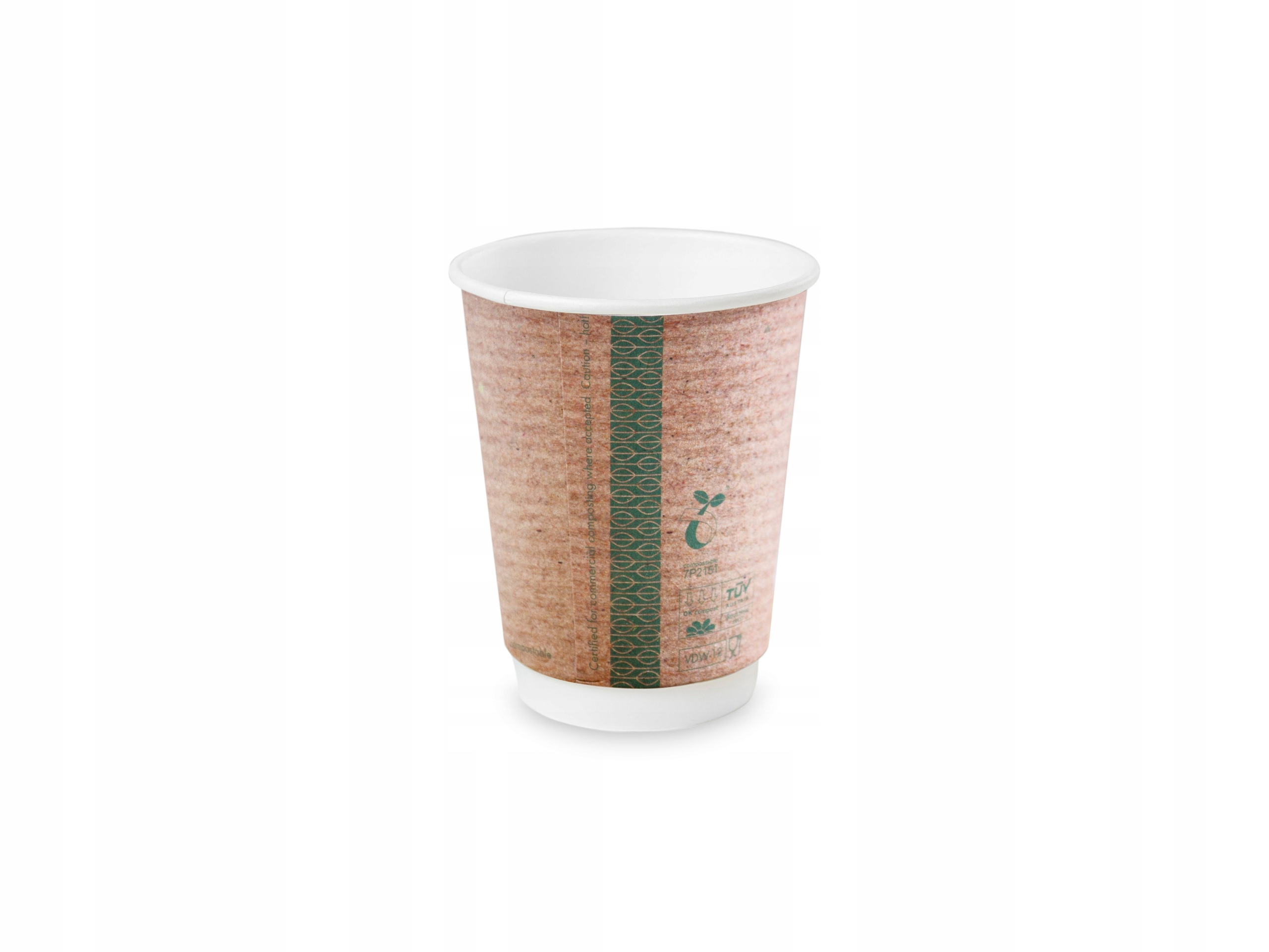 

Kubek papierowy dwuściankowy 350 ml kraft 25 szt.