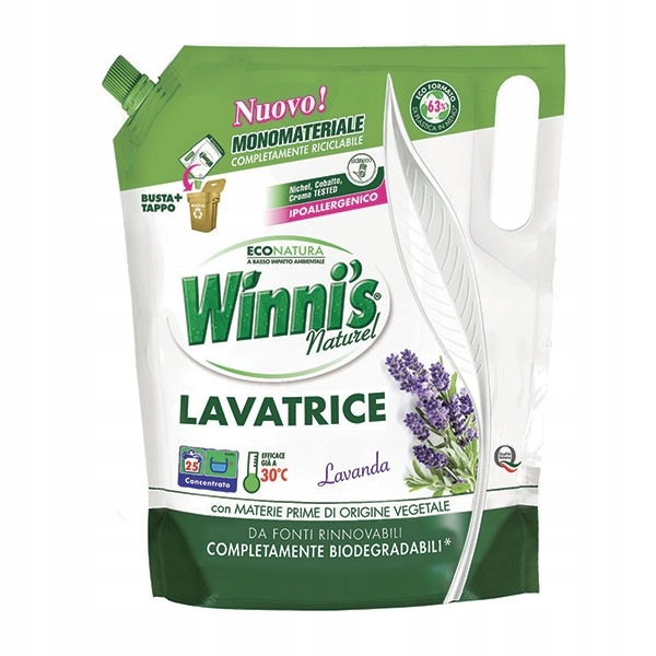 

Winnis naturel Lavatrice Lavenda 1250 ml 25 prań