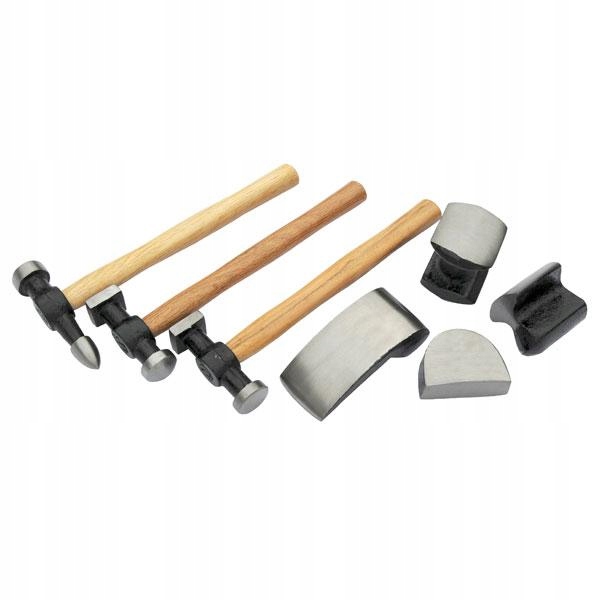 ZESTAW MLOTKOW blacharskich MLOTEK KOWADLO ZESTAW