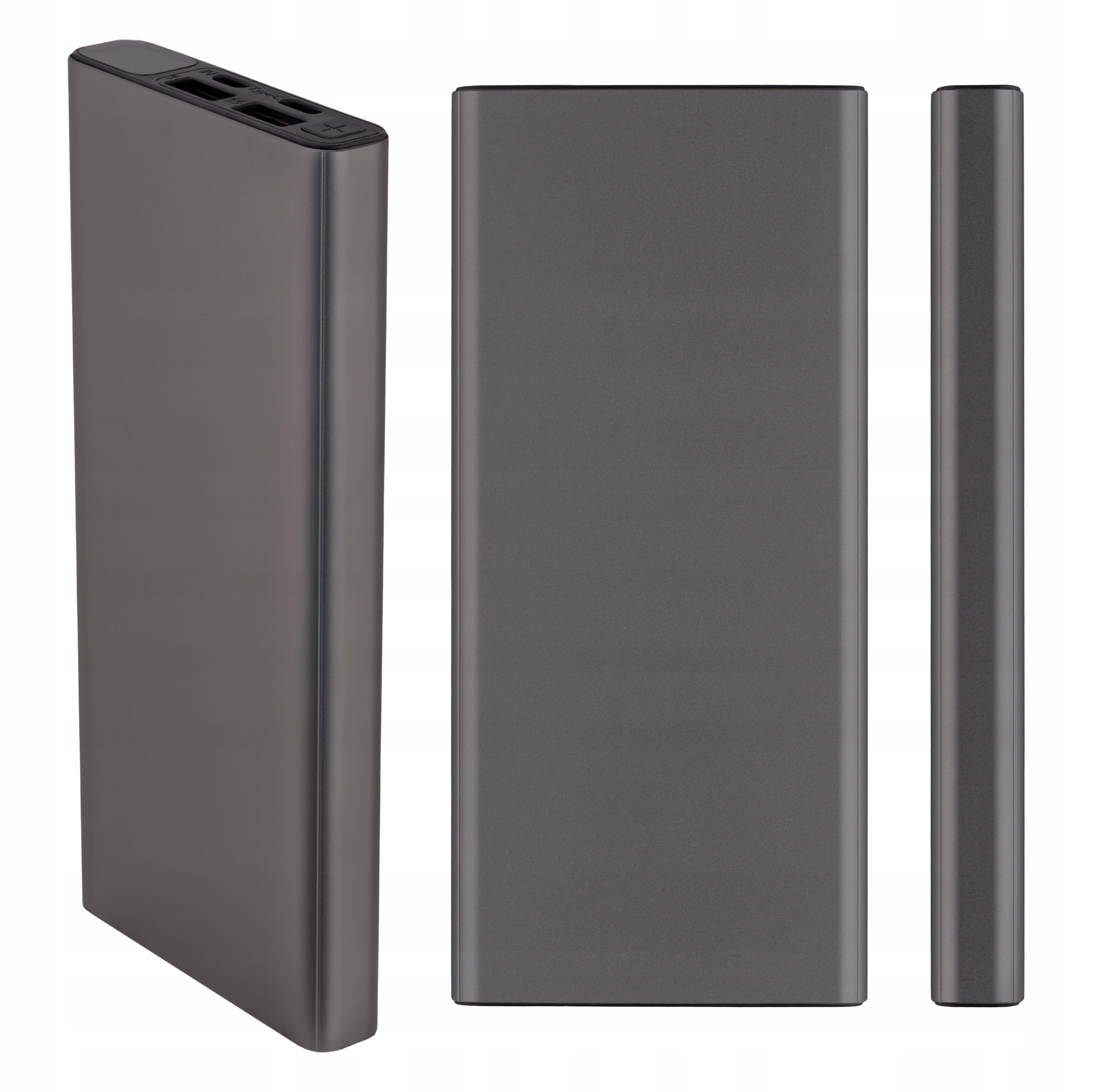 Powerbanka Qualo Powerbanka pojme 10000 mAh Led displej hliník slim