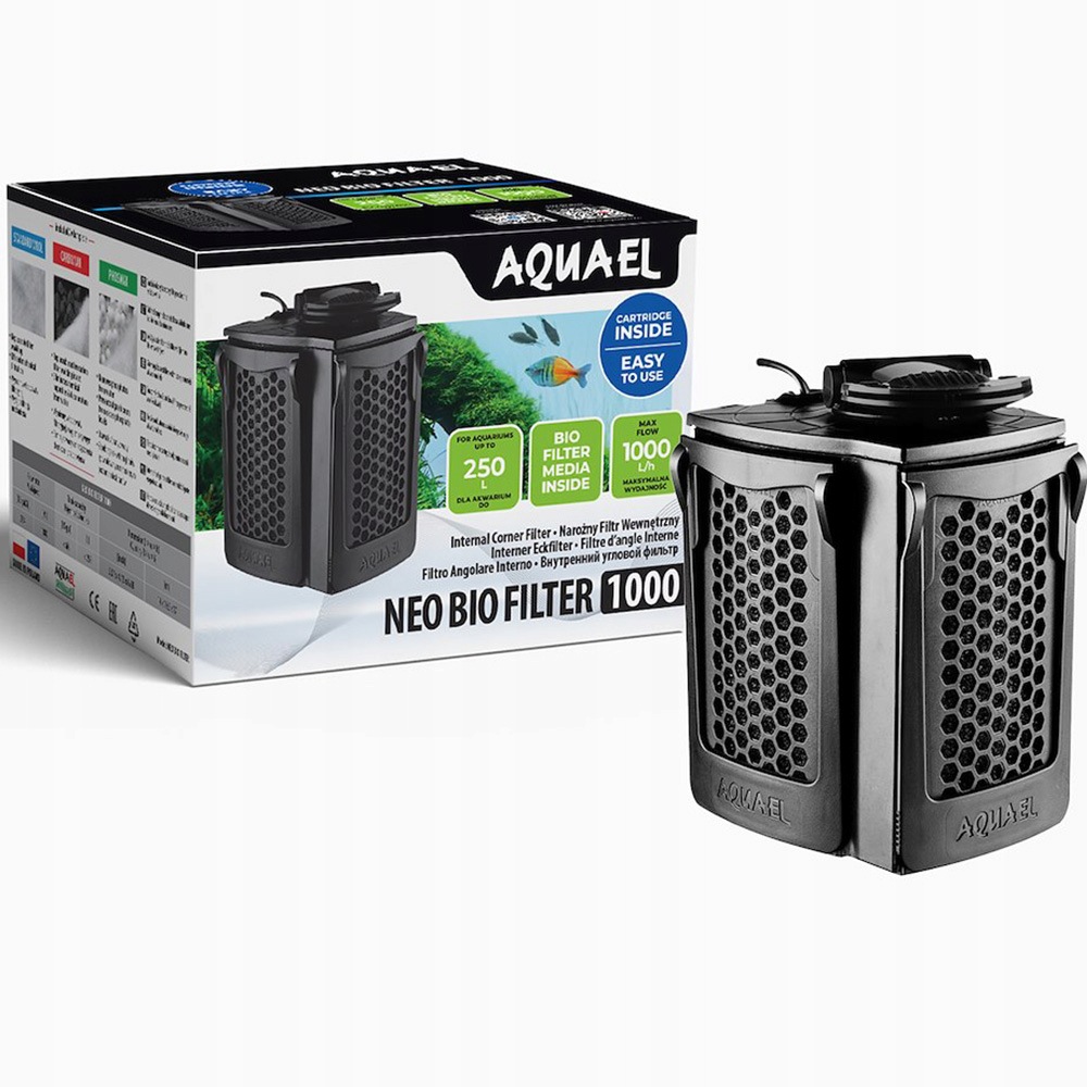Aquael Neo Bio 1000 Rohový vnitřní filtr pro akvária do 250 l