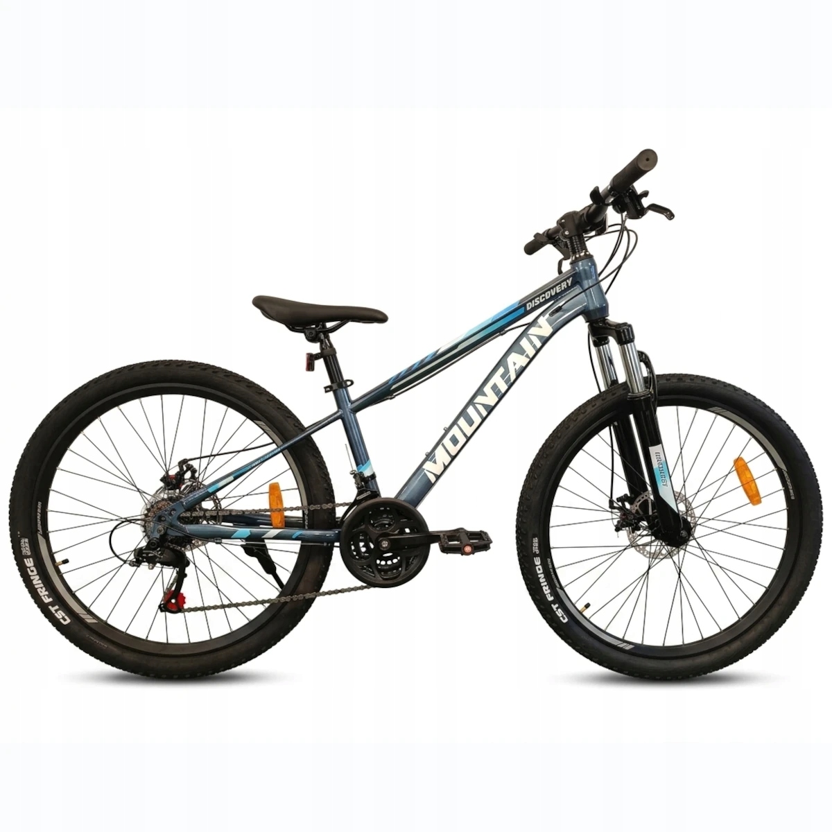 Rower Górski Mtb 26 Cali Rama 13 cali 2x Tarczowy Komunia 130-150cm