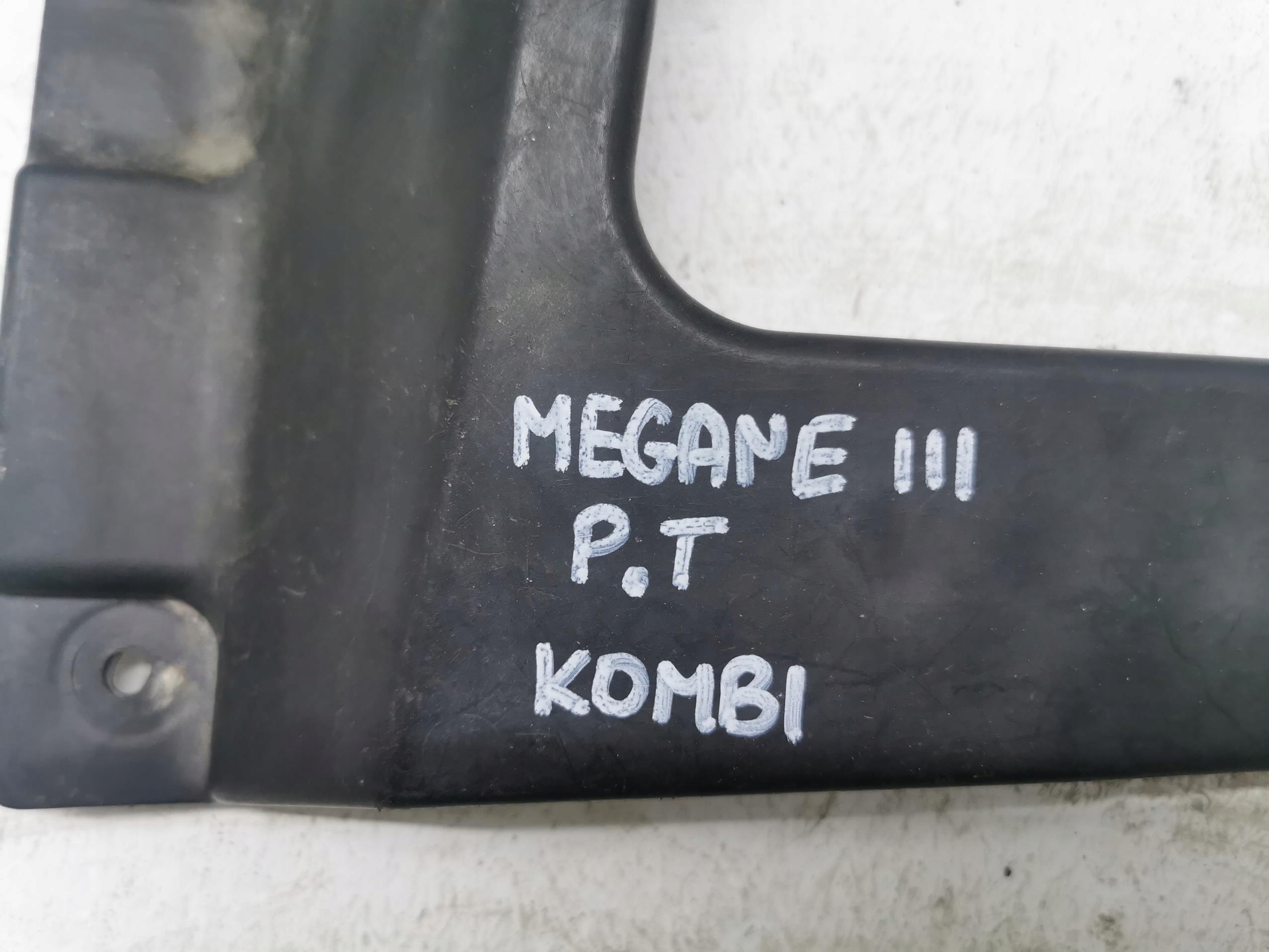 bumper bracket right rear part RENAULT MEGANE III KOMBI