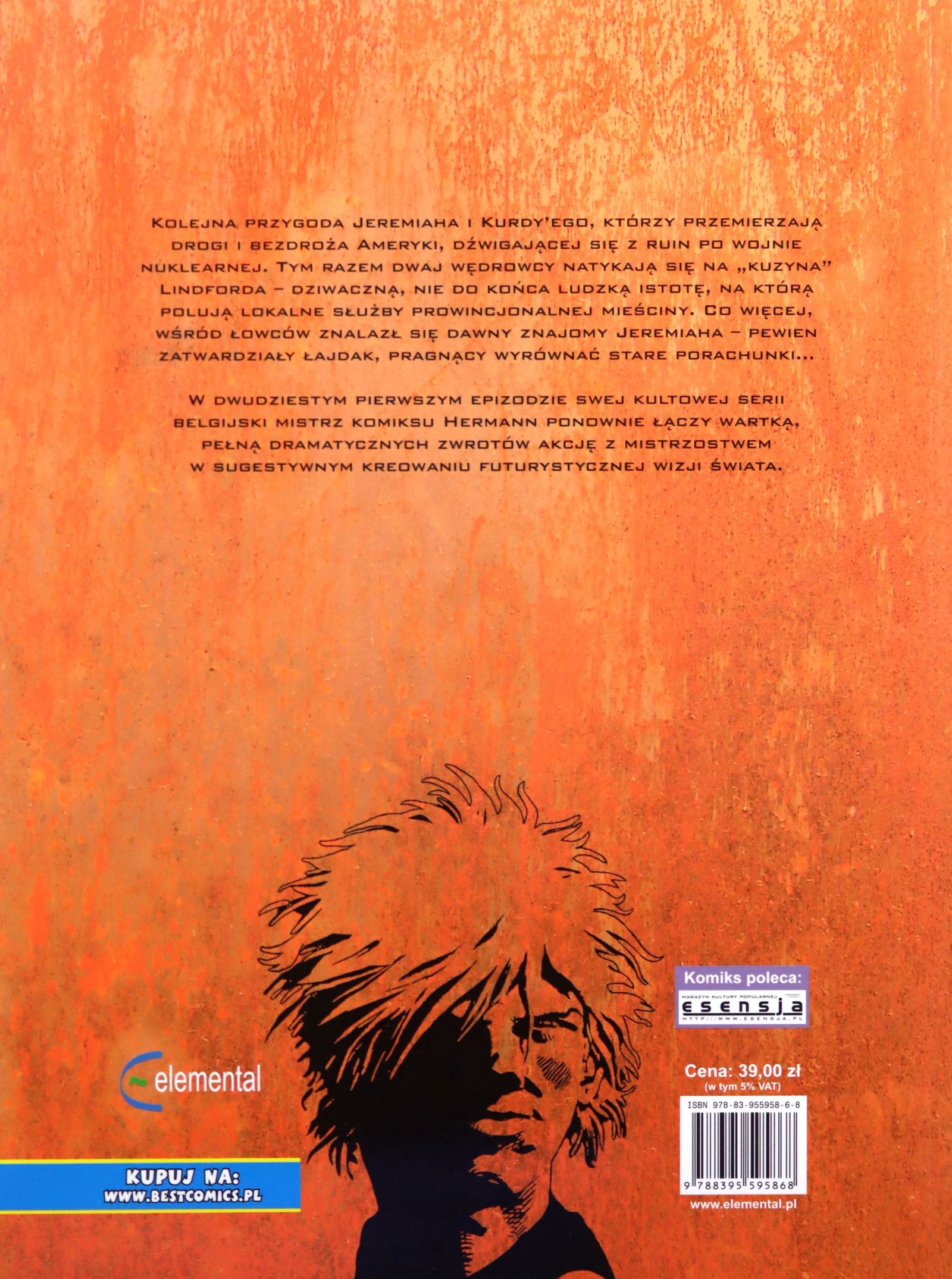 JEREMIAH - 21 - Kuzyn Lindford - Huppen Hermann [KOMIKS] Stan opakowania oryginalne