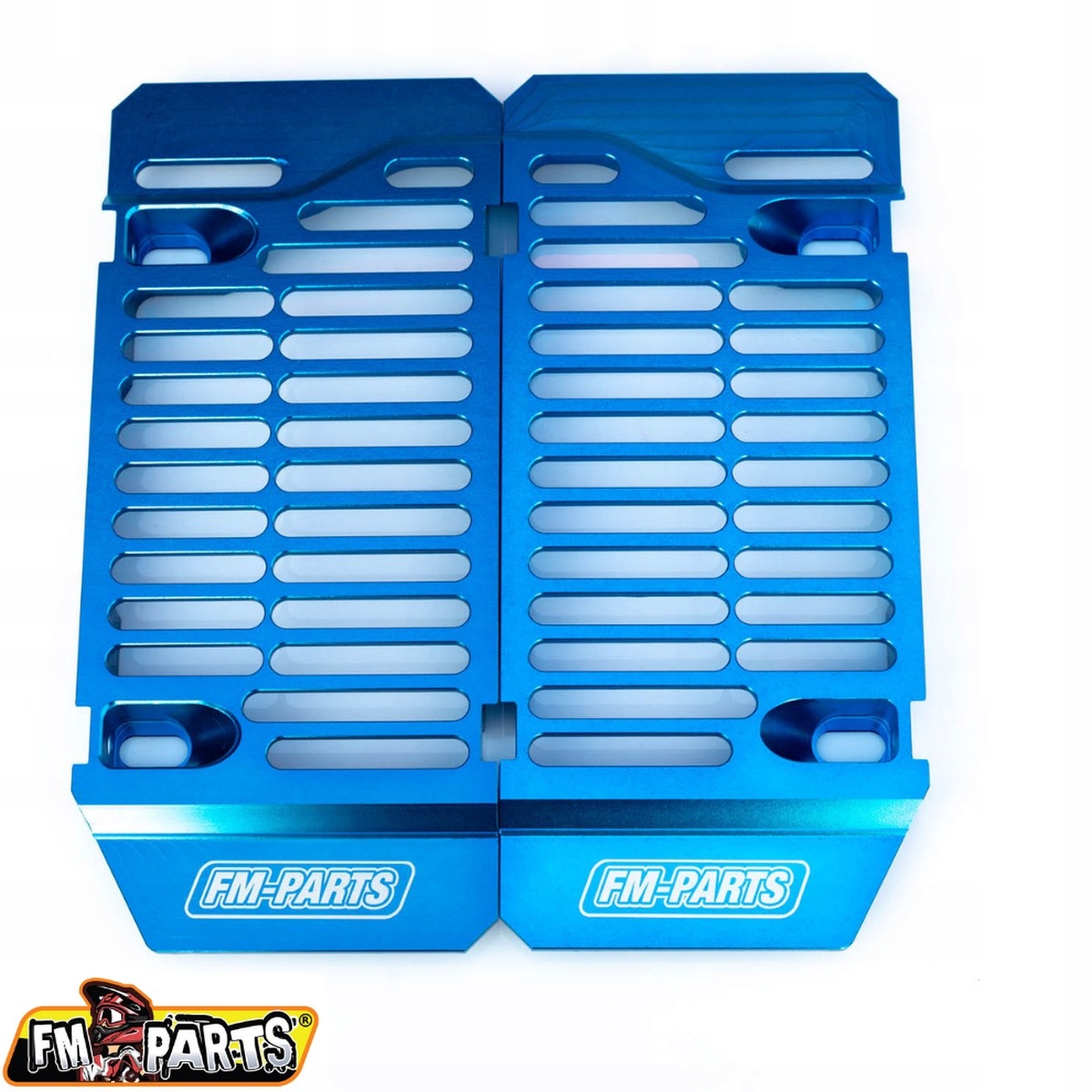 Fm-parts Kryt Chladiča (mriežky) Hliník Sherco '14-'24 Farba Modrá