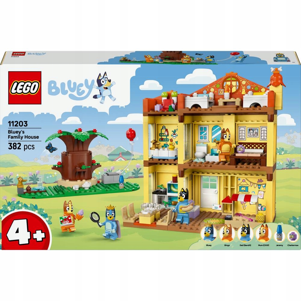 Lego Bluey Rodinný dům Blue 11203