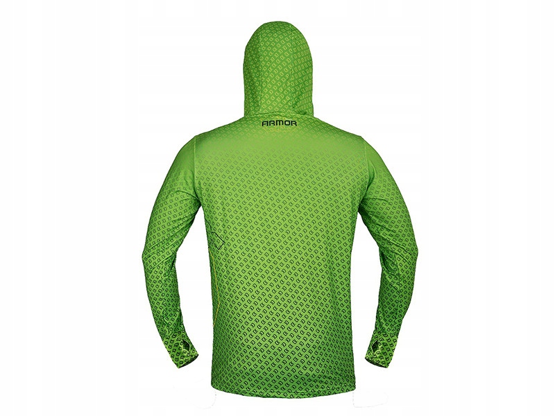 BLUZA Z KAPTUREM DELPHIN UV ARMOR 50+ NEON R. L Marka Delphin