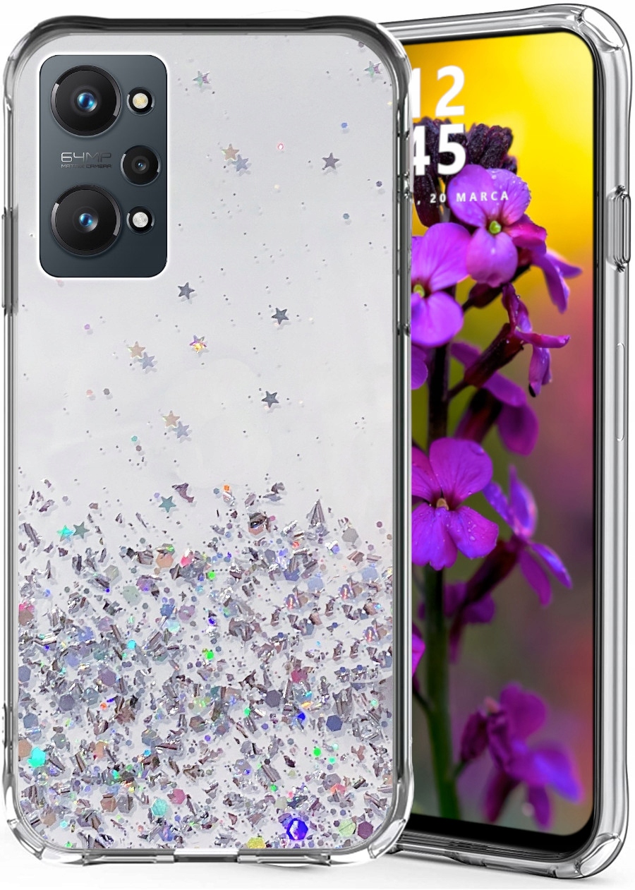 

Etui do Realme Gt 2 Glitter Case Brokat +szkło