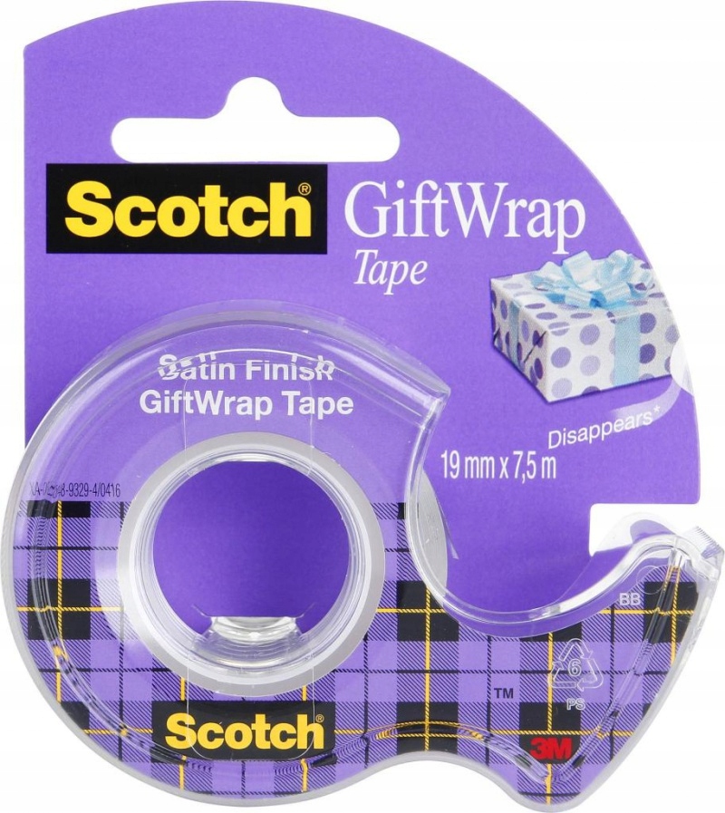 

Taśma klejąca 3M Scotch Gift Wrap dyspenser