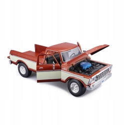 Model Ford F150 Pick-up '79 1:18 Hnedý