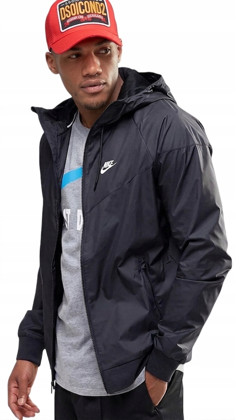 Nike Windrunner Pánská mikina s větrovkou a kapucí s kapucí, módní