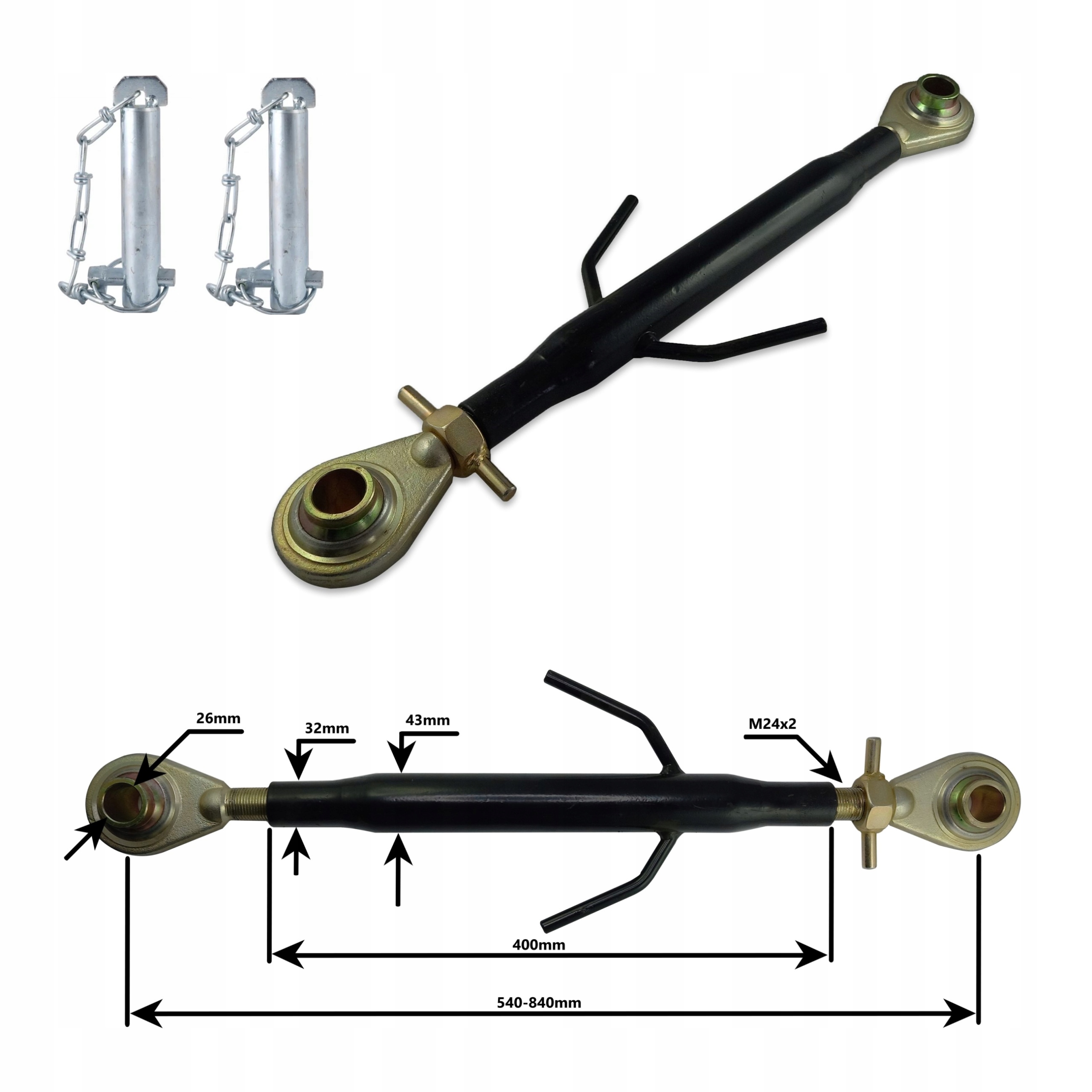 

Łącznik Centralny Cięgło C-360 Oryginał Ursus