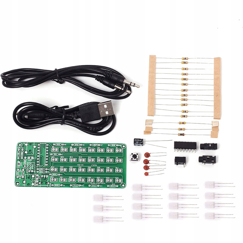 

Wskaźnik wysterowania audio 32 Led uv meter
