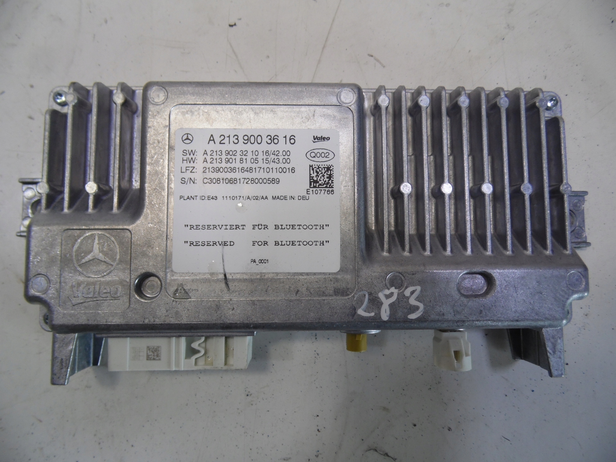 MERCEDES w238 W213 модуль камери a2139003616