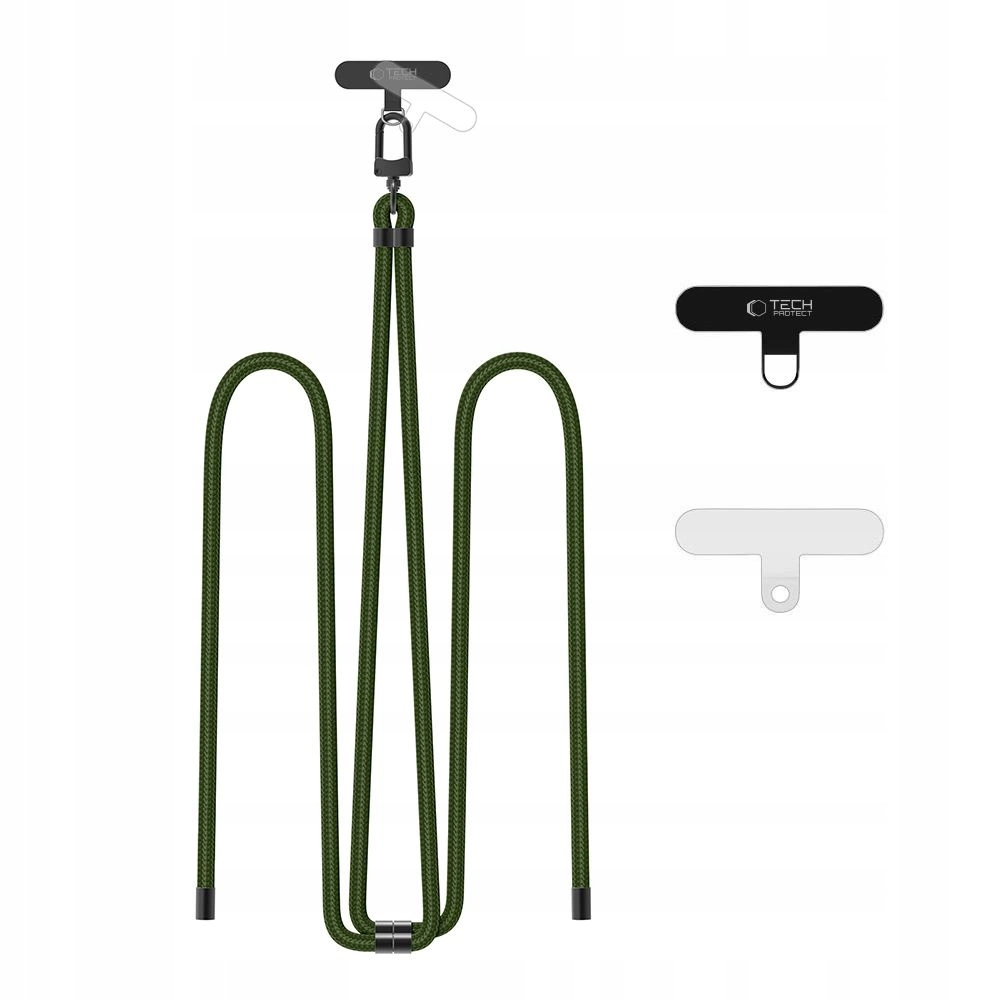 Smycz Tech-Protect C7S Rope Crossbody Strap oliwkowe