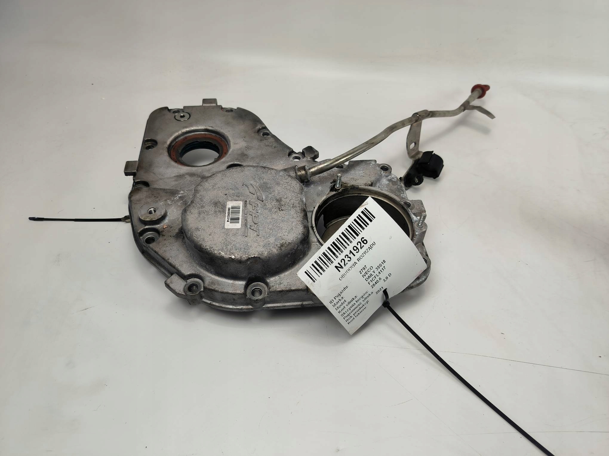 Couvercle carter distribution 5802003314 IVECO DAILY 35S18
