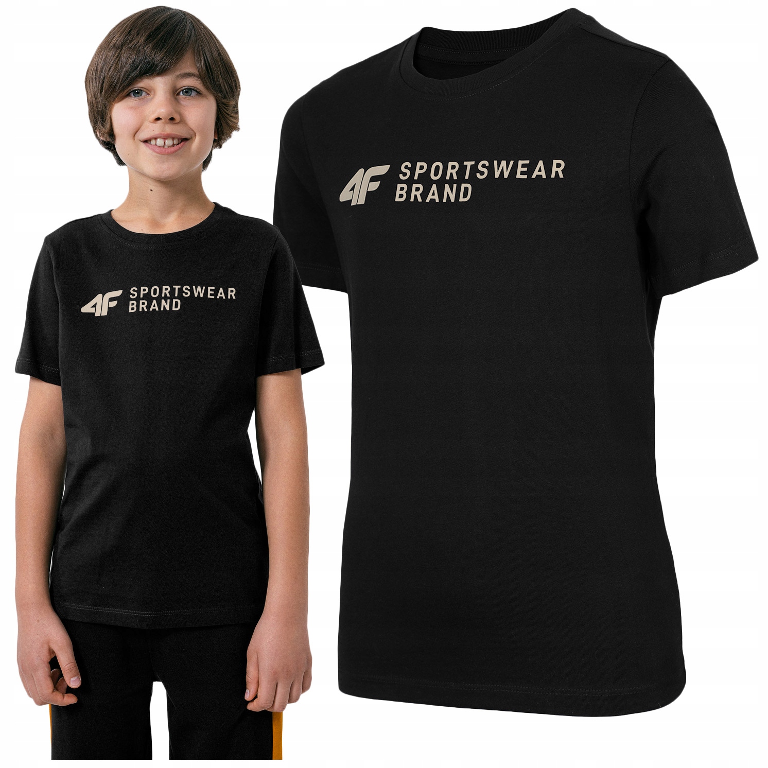 

Koszulka dziecięca T-shirt 4F junior JTSM003 158