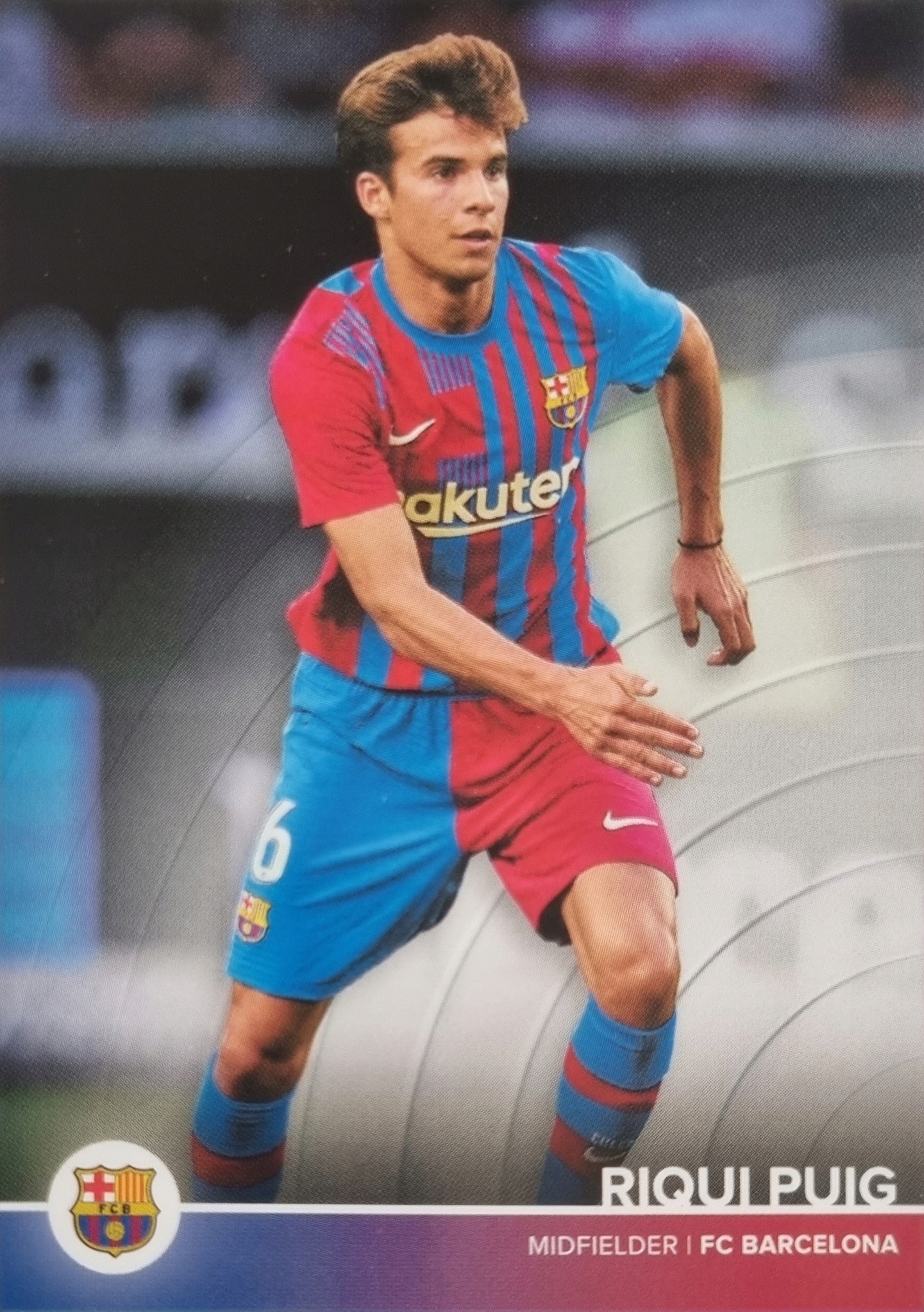 Fc Barcelona Topps 2021/2022 Riqui Puiq