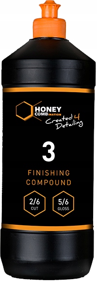 HONEY COMBINATION 3 FINISHING COMPOUND WYKAŃCZAJĄCA PASTA POLERSKA 1L EAN (GTIN) 5907751130541
