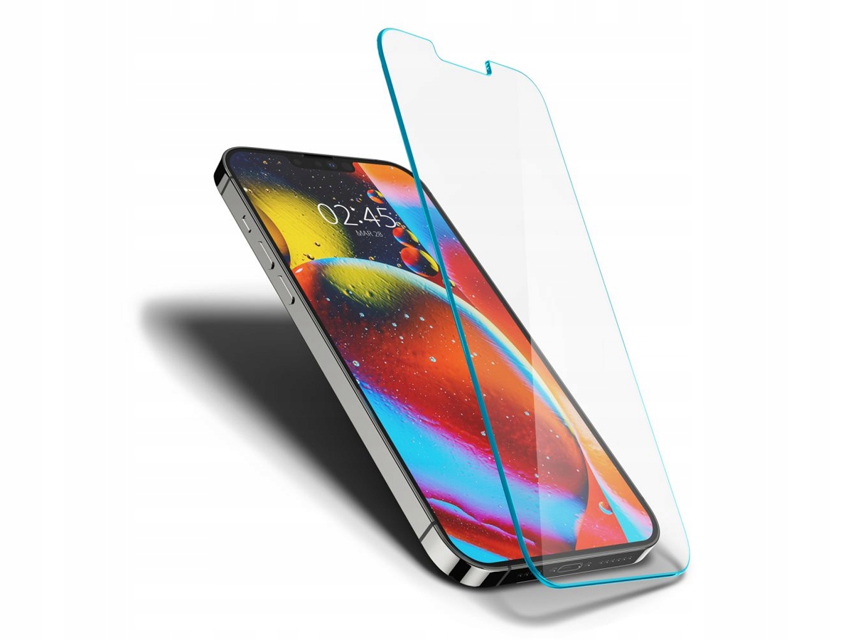 Spigen Szkło iPhone 13 iPhone 13 Pro iPhone 14 iPhone 16e czarne