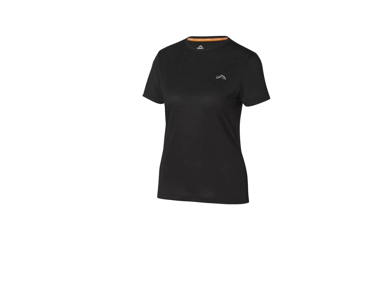 Crivit T-shirt Koszulka funkcyjna damska Szybkoschnąca Czarna Xs 32/34