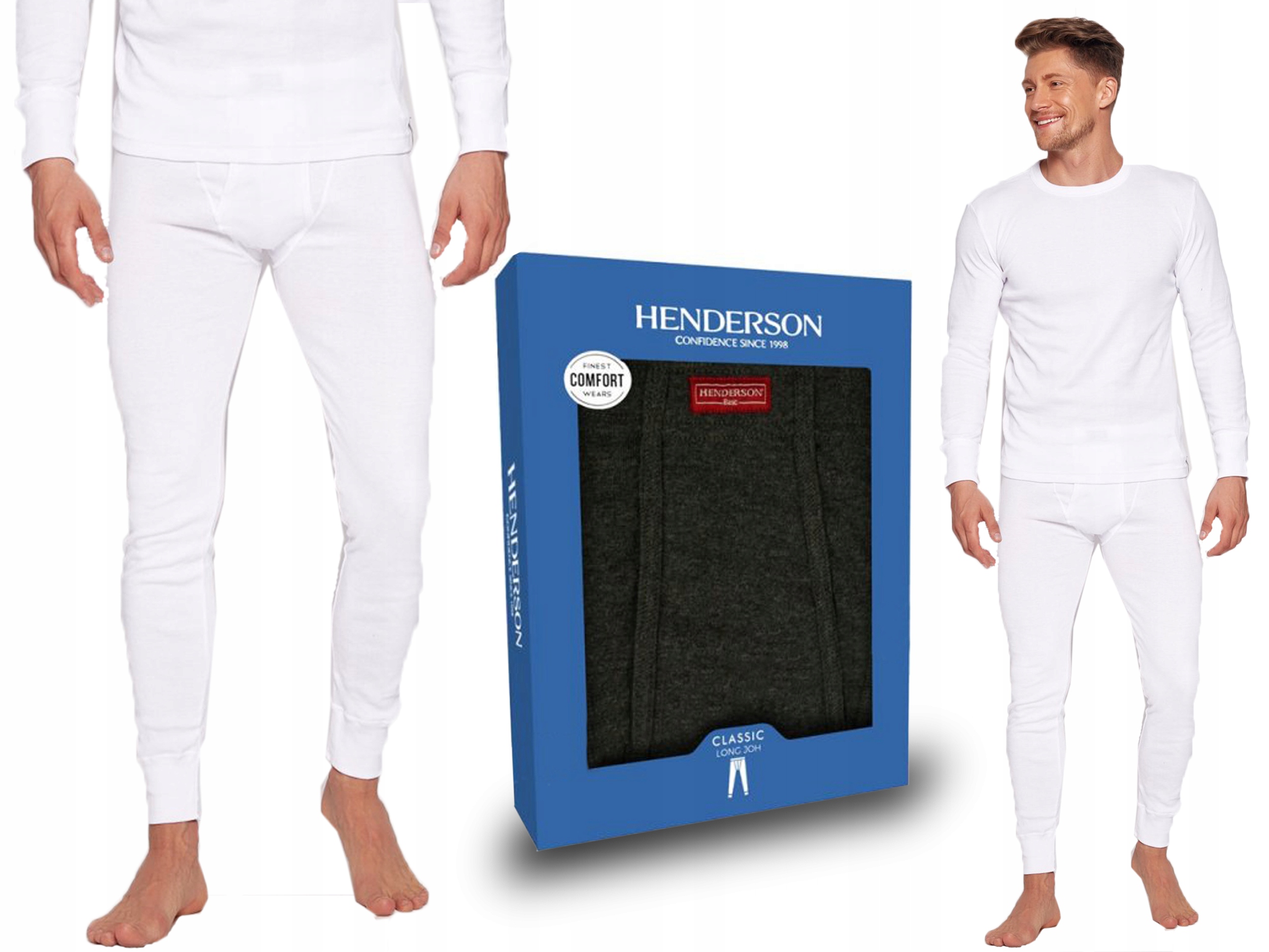 

Henderson 4862 Classic kalesony, bawełna białe XXL