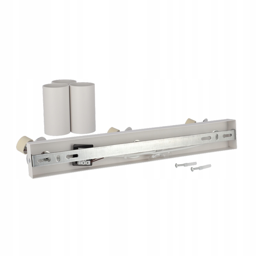 LAMPA SUFITOWA SZYNA SPOT OPRAWA HALOGENOWA GU10 Długość/wysokość 45 cm