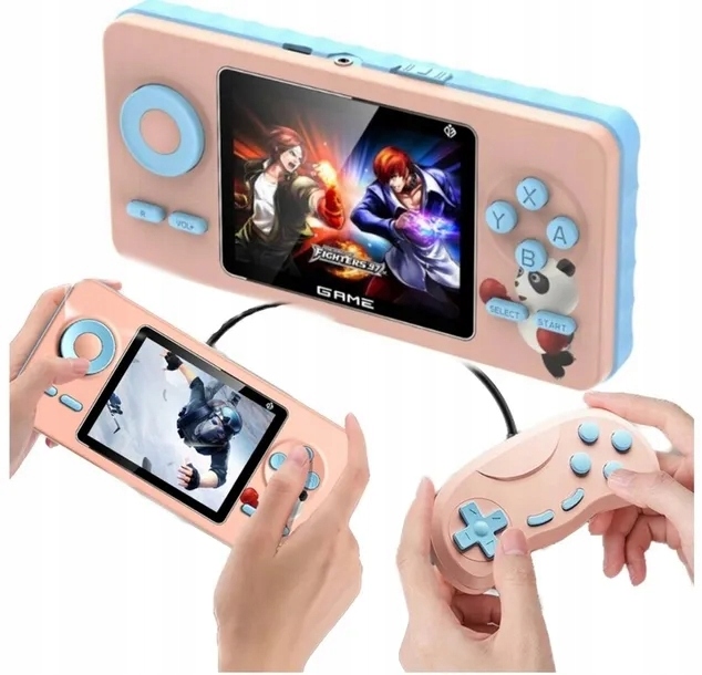 KONSOLA PRZENOŚNA RETRO MARIO + PAD DLA 2 OSÓB PODŁĄCZENIE DO TV PREZENT