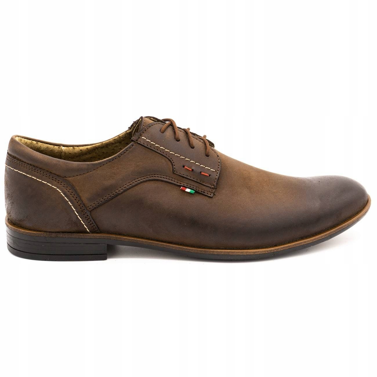 

Buty Olivier Męskie Wizytowe Skóra 305GT Brąz 42