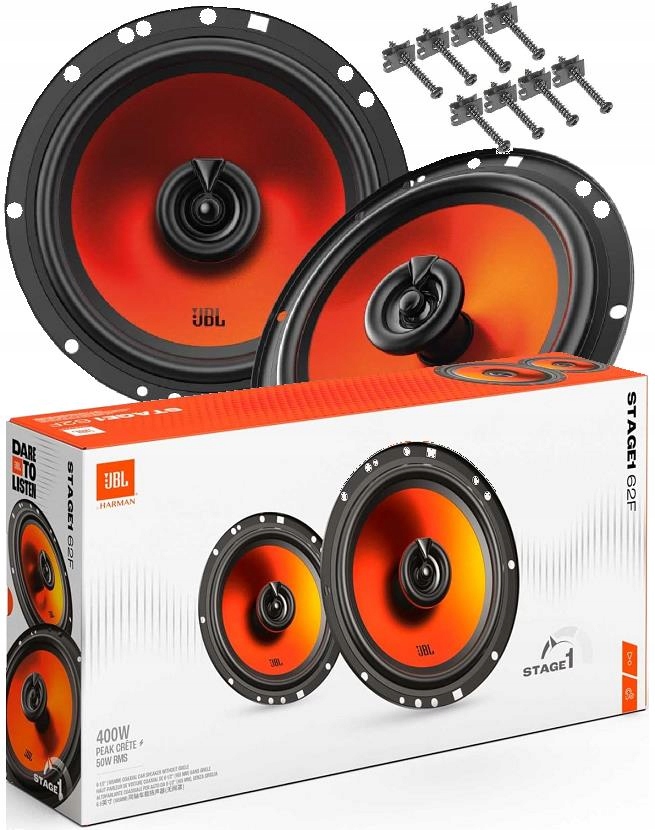 Jbl Stage 1 62F 2 Generacja Głośniki Dwudrożne 165mm 400W 50RMS