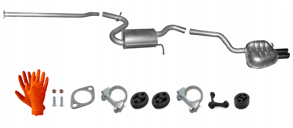 Škoda Octavia II 1.4 TSi 90 kW (2008-2013) Hatchback Kombi Výfukový Systém