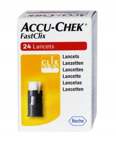 

Accu-Chek lancety ostrza nakłuwające 24 sztuki
